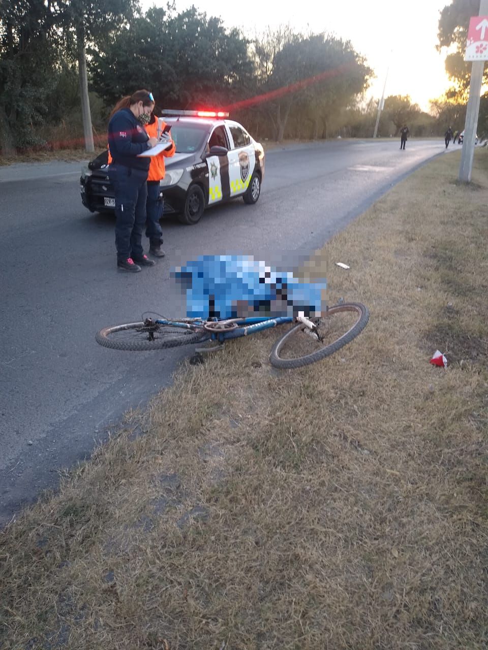Ciclista muere tras ser atropellado por un tráiler en Apodaca