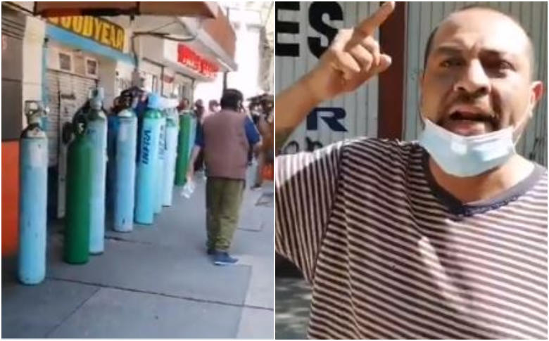“No nos infectamos de a gratis, el gobierno debe ayudarnos”, reclama familiar de paciente con COVID-19