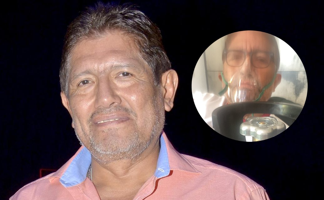 Creí que me tronaba: Reaparece Juan Osorio apoyado con un tanque de oxígeno