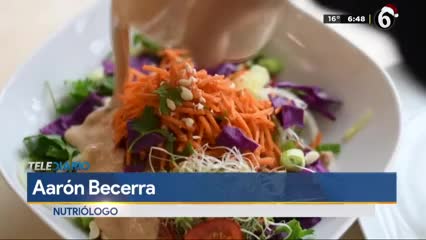 Telediario noticia Excederse en comida durante diciembre podría provocar un aumento de hasta 4 kilos 