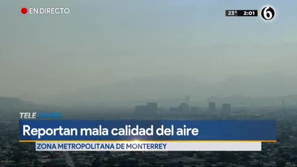 Persiste mala calidad del aire en 9 estaciones del Área Metropolitana