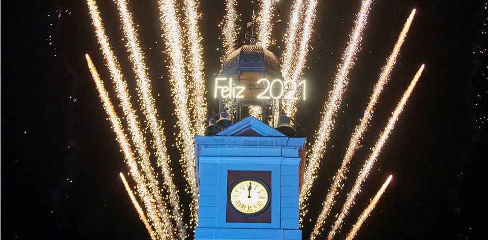 Nacho Cano y su emotivo concierto de fin de año en la Puerta del Sol de Madrid