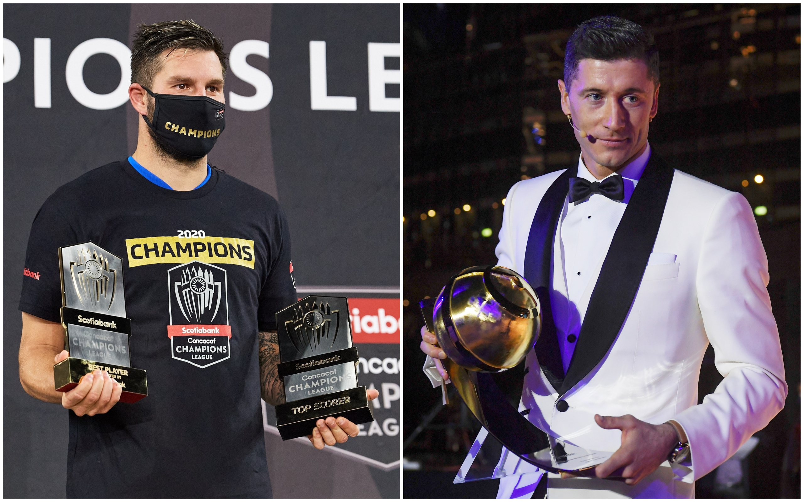 Gignac y Lewandowski, empatados en Twitter