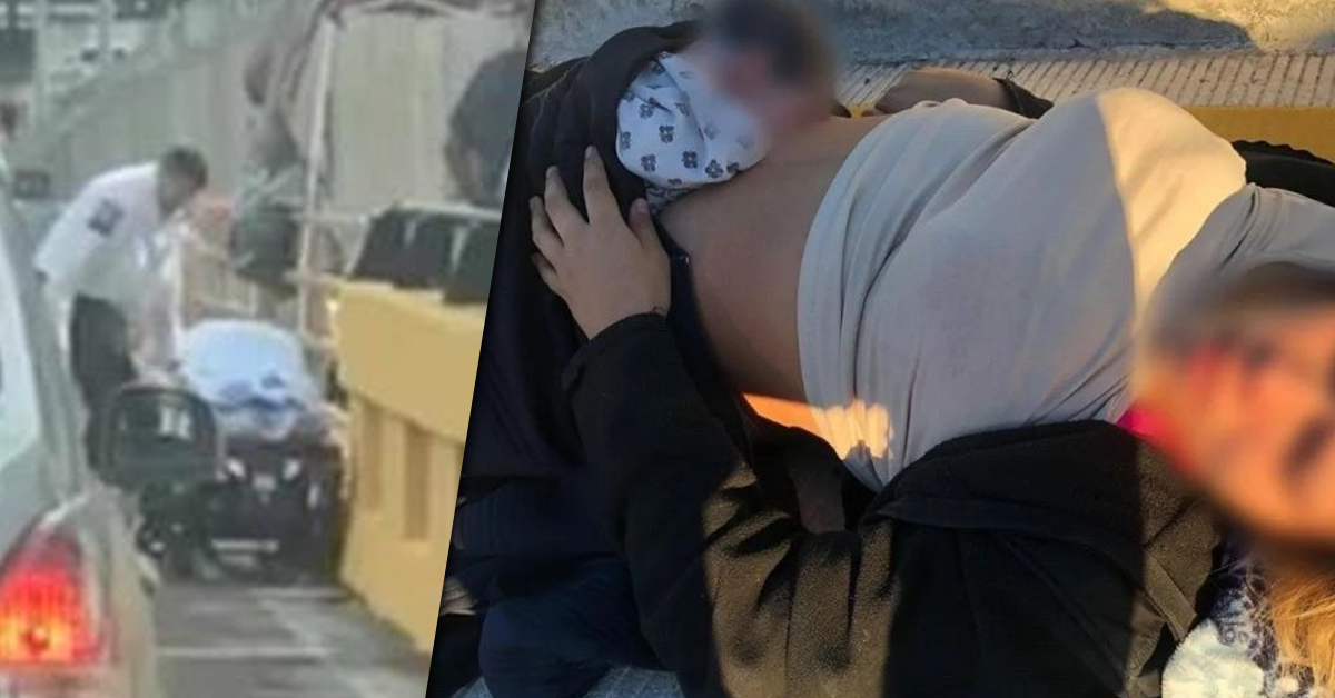 Mujer intenta dar a luz en Estados Unidos pero no logró cruzar