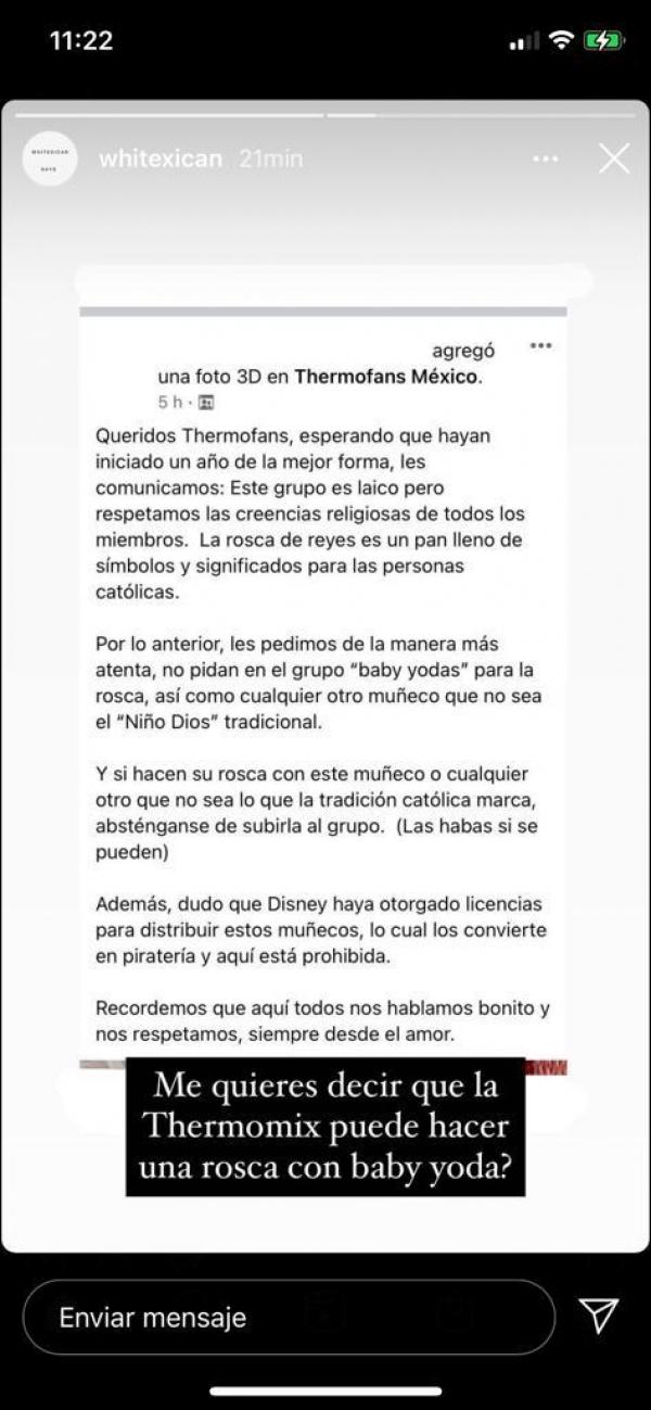Rosca de Reyes de 'Baby Yoda' desata polémica en redes sociales: "Es un ataque a la religión" 
