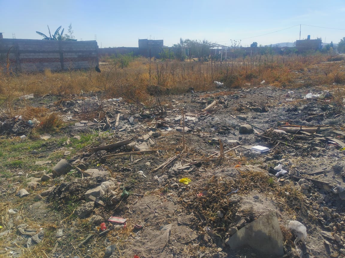 Reportan quema excesiva de basura en colonia de Irapuato