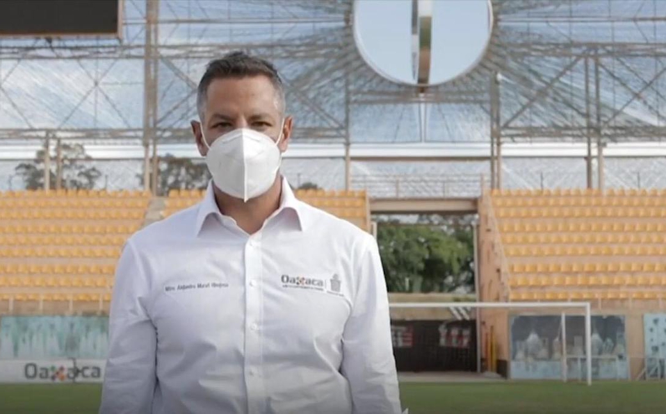 Gobernador de Oaxaca da positivo a Covid-19