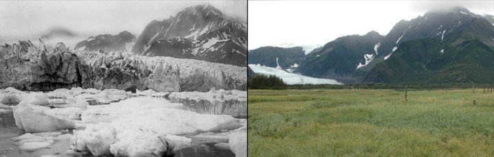 La NASA publica TREMENDAS fotografías de la Tierra antes y después del CAMBIO CLIMÁTICO