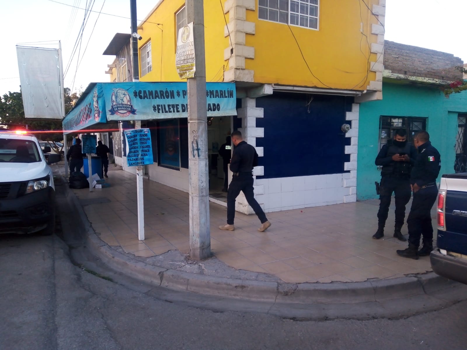 Asaltan pesquería y roban 20 mil pesos en efectivo en Gómez Palacio