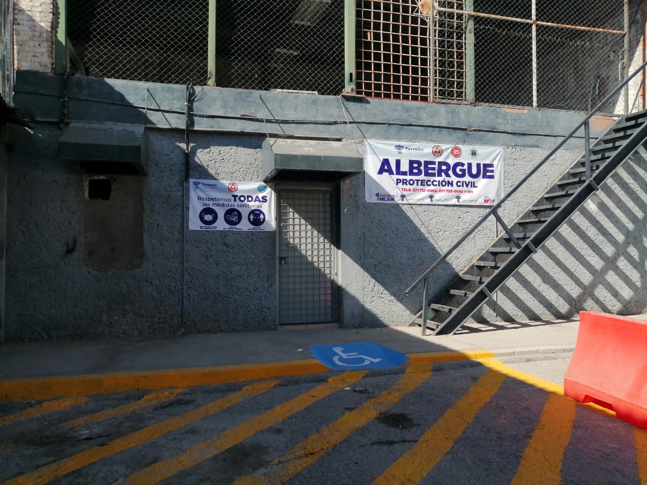 Intensifican acciones preventivas en los albergues de Torreón tras frente frío número 26