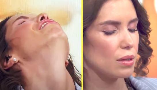 Andrea Escalona rompe en llanto en pleno programa de 'Hoy' (VIDEO)