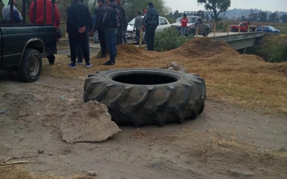 Pobladores de Tepetitla liberan carretera federal a San Martín Texmelucan