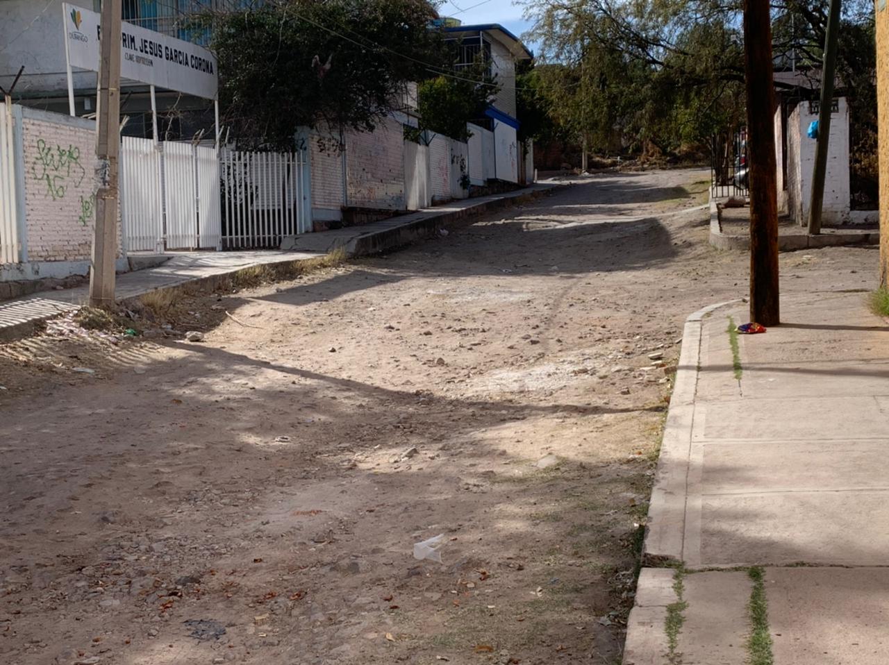 Colonia Guadalupe sin agua ni pavimento