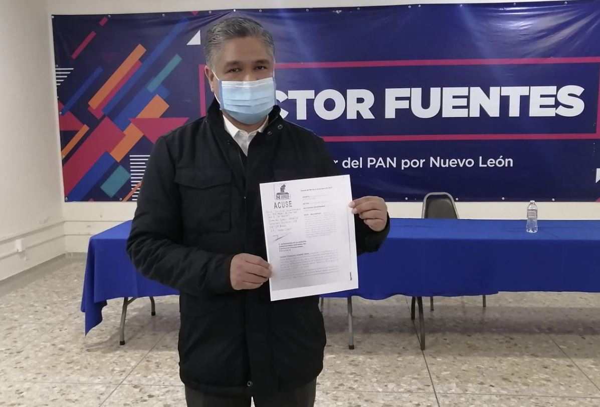 Víctor Fuentes impugna proceso interno del PAN para elegir candidato a la gubernatura