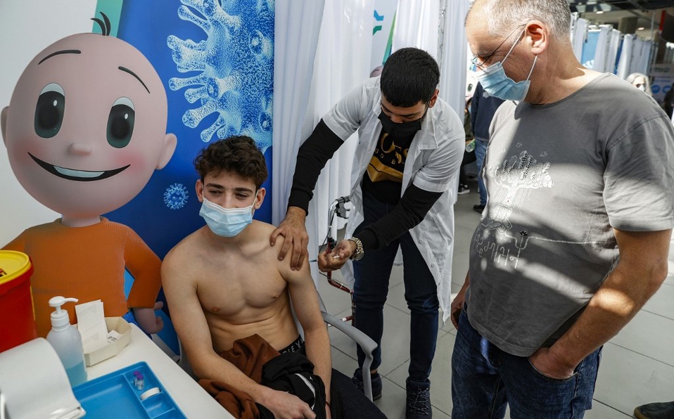 Arranca vacunación de jóvenes en Israel contra el Covid-19