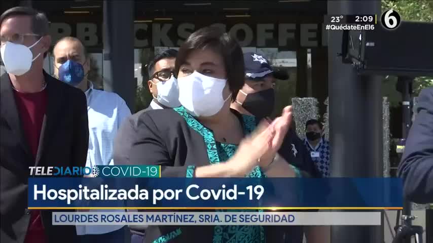 Telediario noticia La secretaria informó que coordinadores de la SSC están a cargo de la operatividad policial de la capital