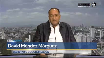 Telediario noticia David Méndez Márquez  también resaltó que se han alcanzado avances significativos en la localización de personas desaparecidas.