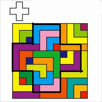 Encuentra la cruz oculta en esta imagen