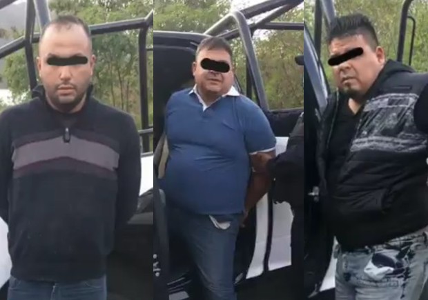 Detienen a tres personas por robo de efectivo en el centro de Monterrey