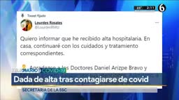 Telediario noticia La secretaria de Seguridad Pública, agradeció a la ciudadanía sus mensajes de apoyo.
