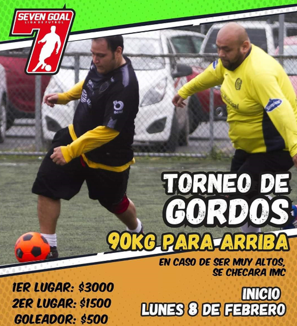 Torneo de futbol para gorditos causa sensación en internet
