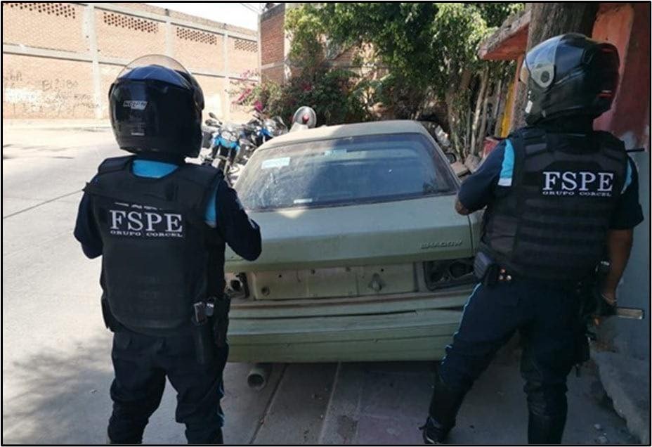 En León FSPE asegura automóvil con alteraciones en sus números