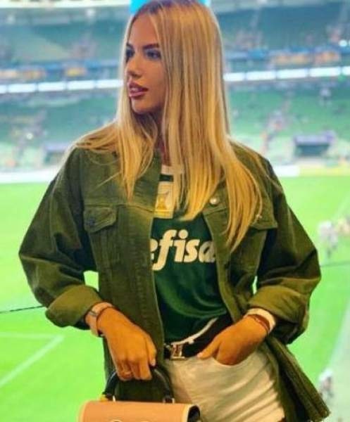 Ella es el “golazo” de Luiz Adriano, del Palmeiras