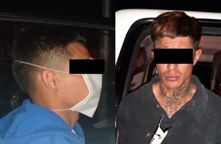 Detienen a dos hombres con droga durante operativos en Cadereyta y Pesquería