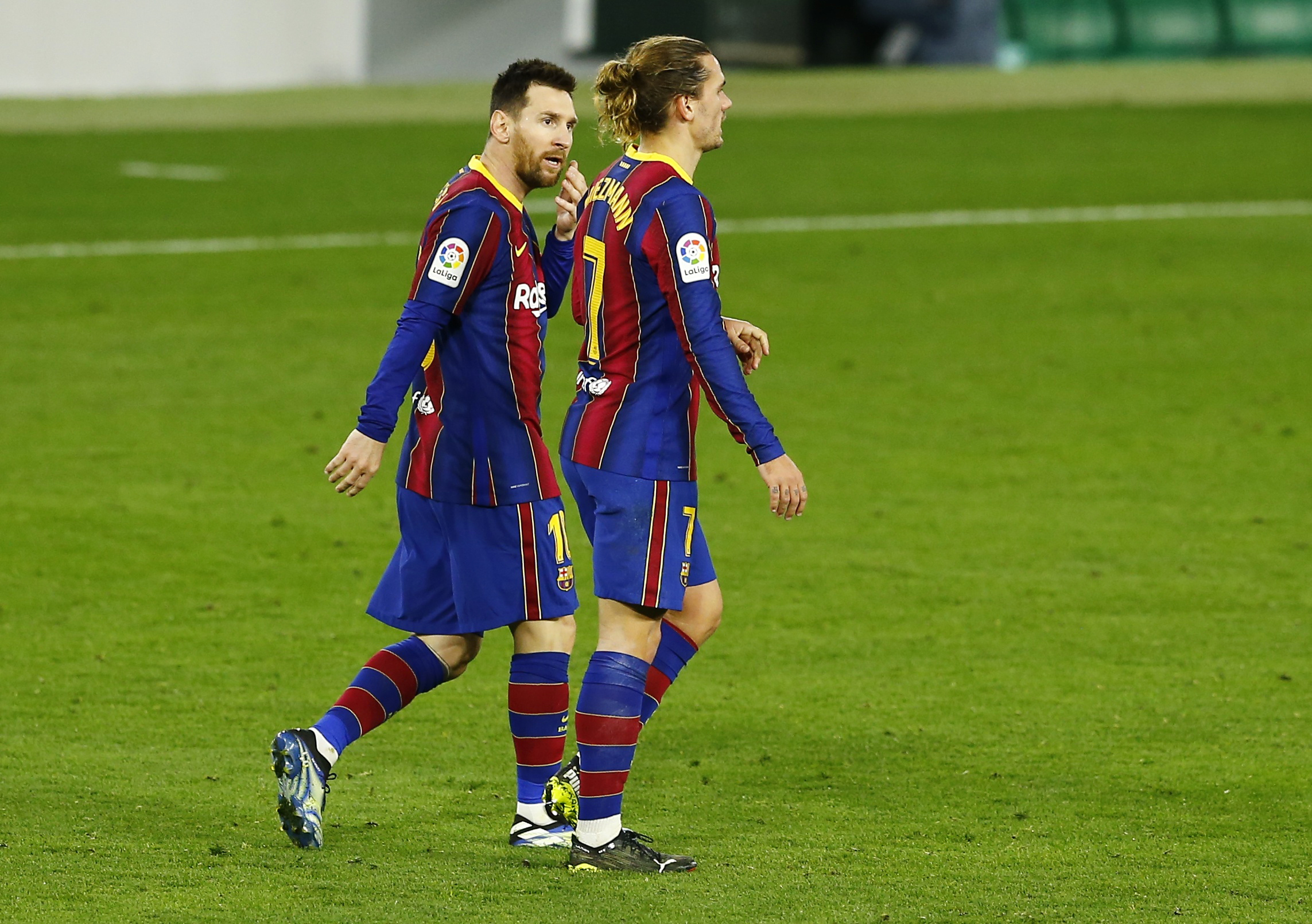 El Barça remonta con la entrada de Messi