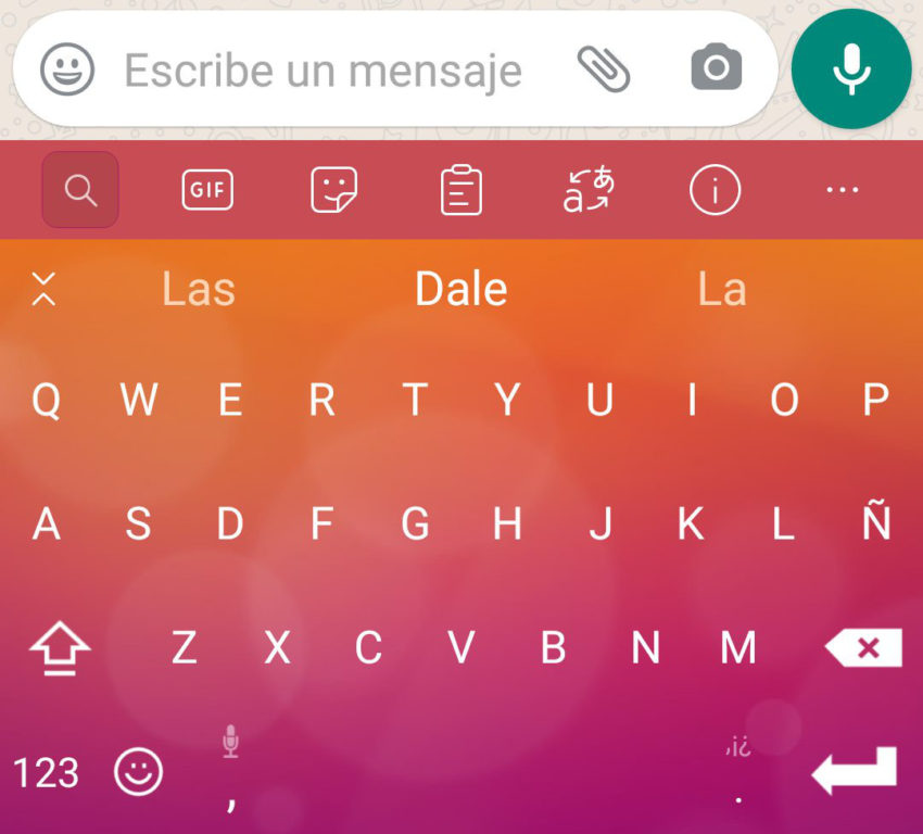 Personaliza el TECLADO de tu Whatsapp con este sencillo truco