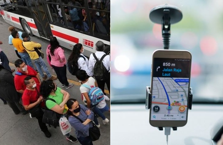 Encuesta de gobierno asegura que hay más contagios de Covid-19 en transporte privado que en público  