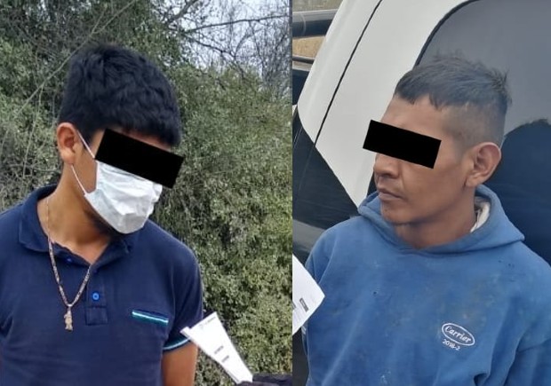 Detienen a dos hombres por presunta posesión de droga en Pesquería