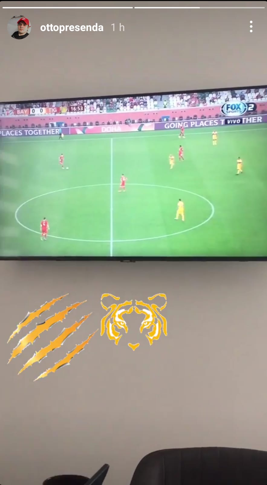 Así apoyaron los famosos a los Tigres en la final del Mundial de Clubes