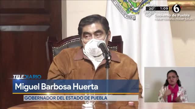 Telediario noticia El gobernador pidió al secretario estatal de salud otorgar los servicios de salud necesarios a la familia Rosete Guzmán.