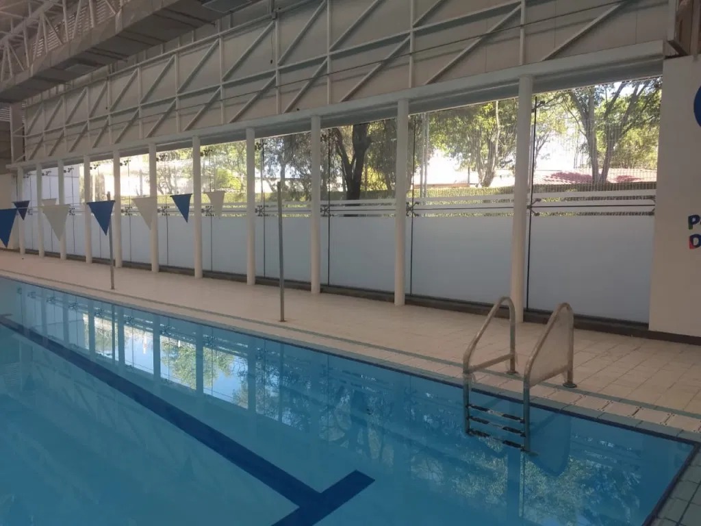 Avanzan 37% obras en Centro Acuático de Purísima del Rincón