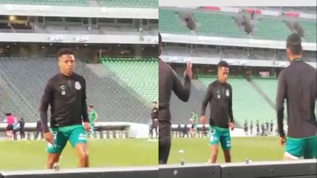 Andrés Ibargüen salta a la banca con Santos Laguna ante Monterrey 