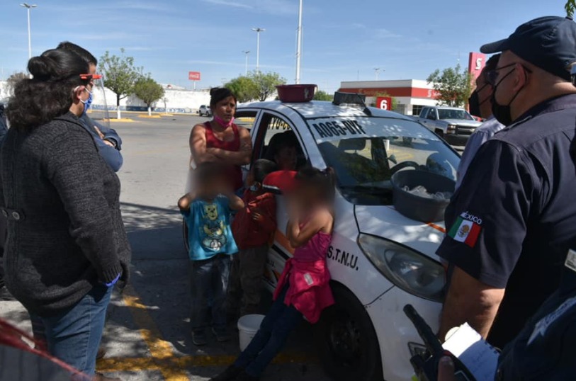 300 niños fueron retirados de las calles de Durango por pedir dinero