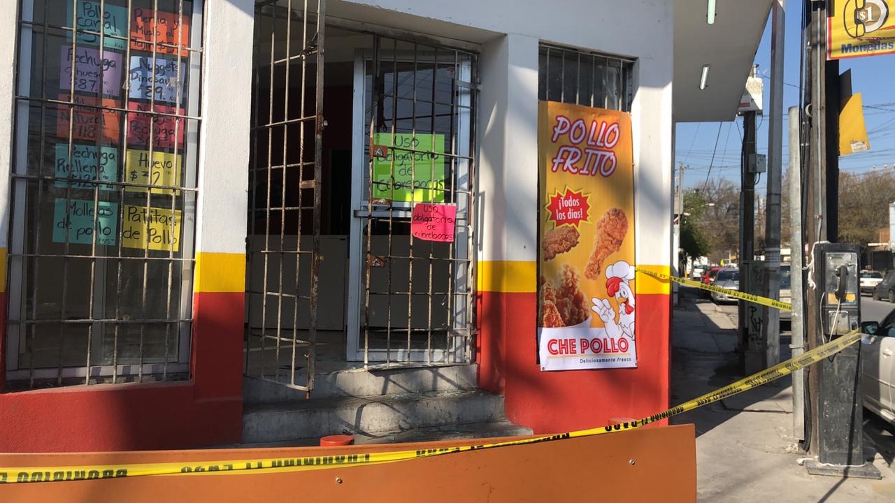 Roban negocio en Monterrey