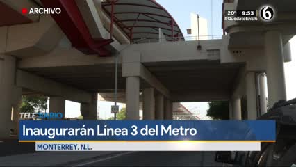 Iniciará hoy operaciones la Línea 3 del Metro 