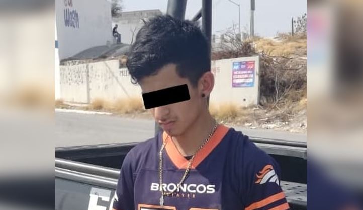 Detienen a joven con droga en la colonia Las Lomas en Juárez