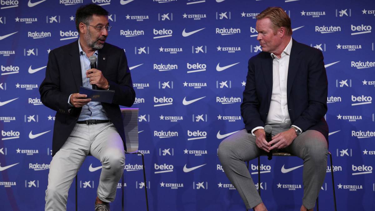 Koeman: "Bartomeu para mí siempre ha sido una persona excepcional"