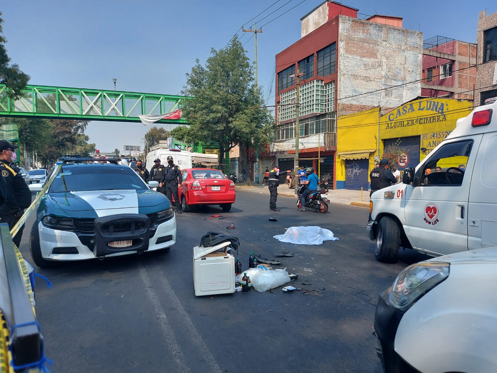 Muere hombre al ser atropellado en Avenida Rojo Gómez