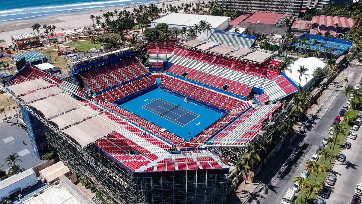 El Abierto Mexicano de Tenis se jugará con aficionados
