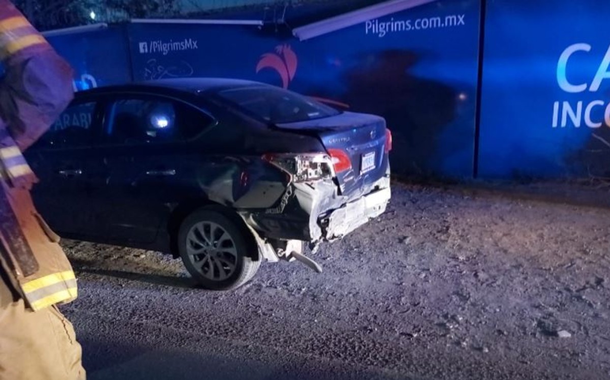 Lo presionan para acelerar y termina chocando en Gómez Palacio