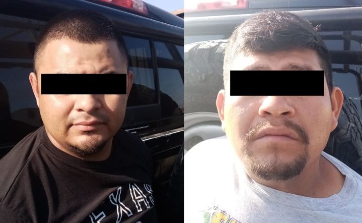Detienen a dos hombres con armas y droga en Montemorelos