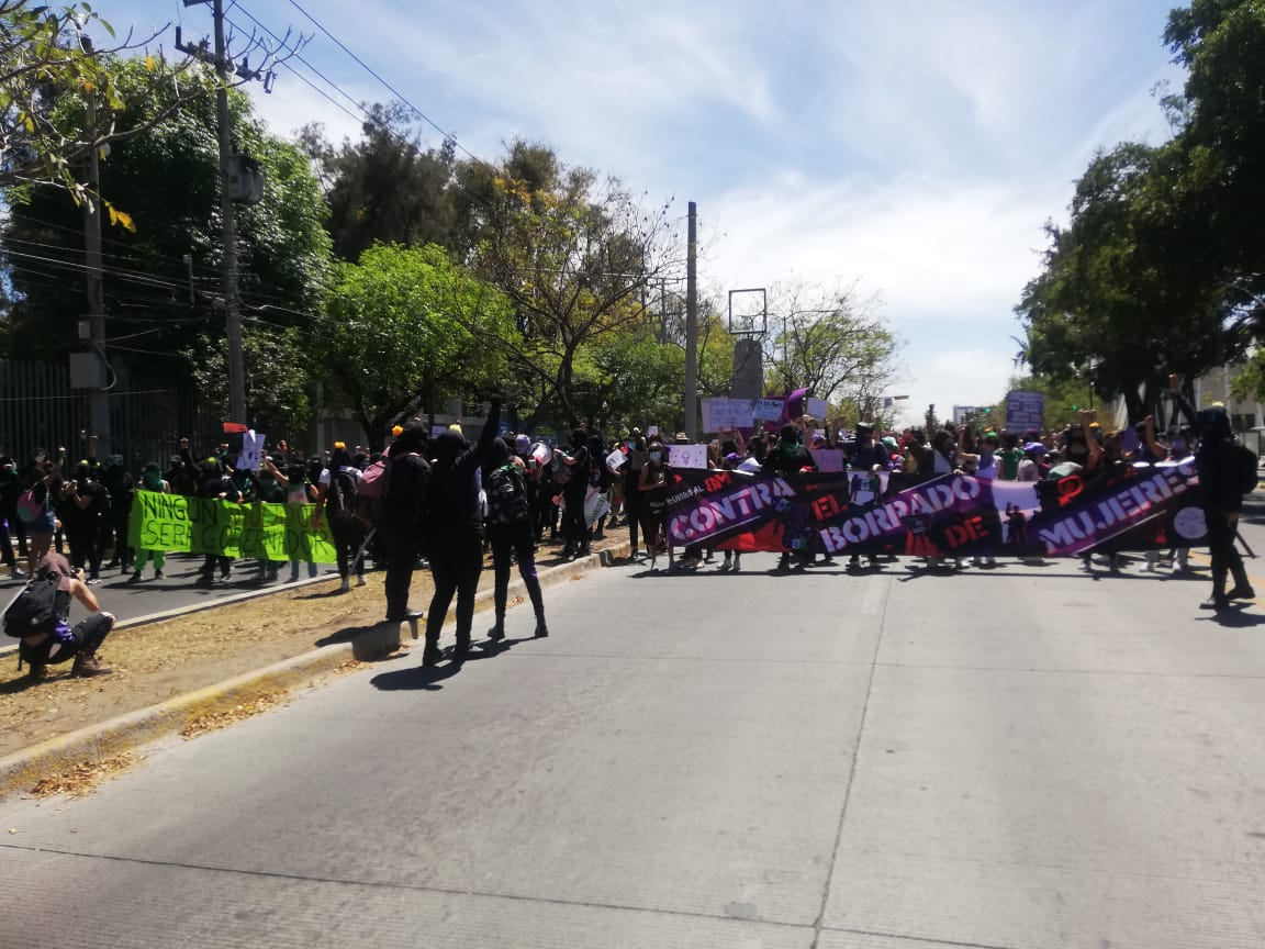 Sigue las actividades del 8M en Guadalajara