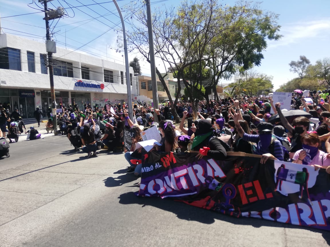 Sigue las actividades del 8M en Guadalajara