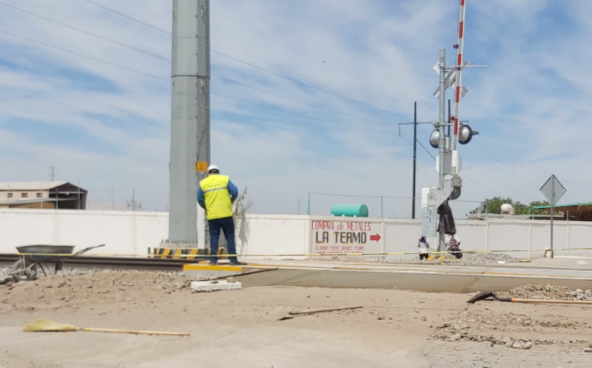 Inician trabajos de rehabilitación en cruce de vías en Francisco I Madero