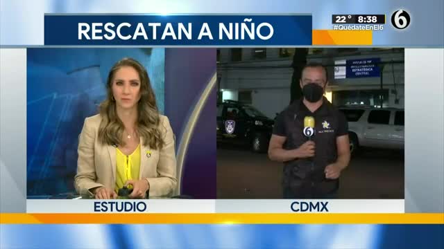 Telediario noticia Rescatan a niño que era obligado a vender marihuana