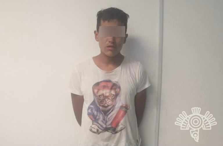 Capturan a "El Güicho", vendía droga y robaba en Bosques de San Sebastián 